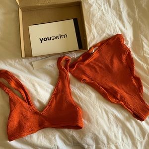 youswim Eva Two Piece High Waist Tangerine o/s
